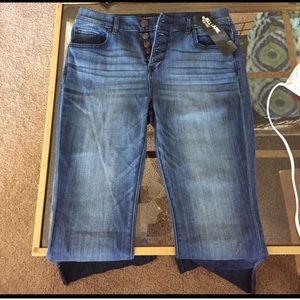 NWOT EXPRESS HIGH WAIST FLARE JEANS