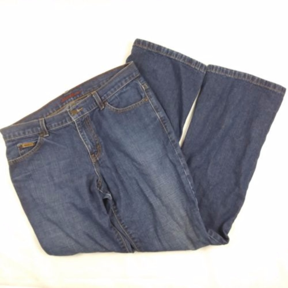 Eddie Bauer boot cut prewashed jeans size 10