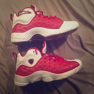 Team Jordan red and white