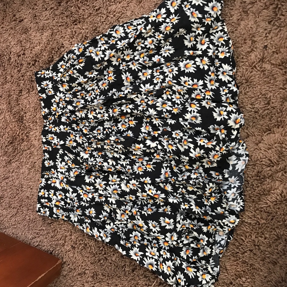 Brandy Melville Floral Skirt