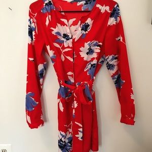 Adorable floral romper!