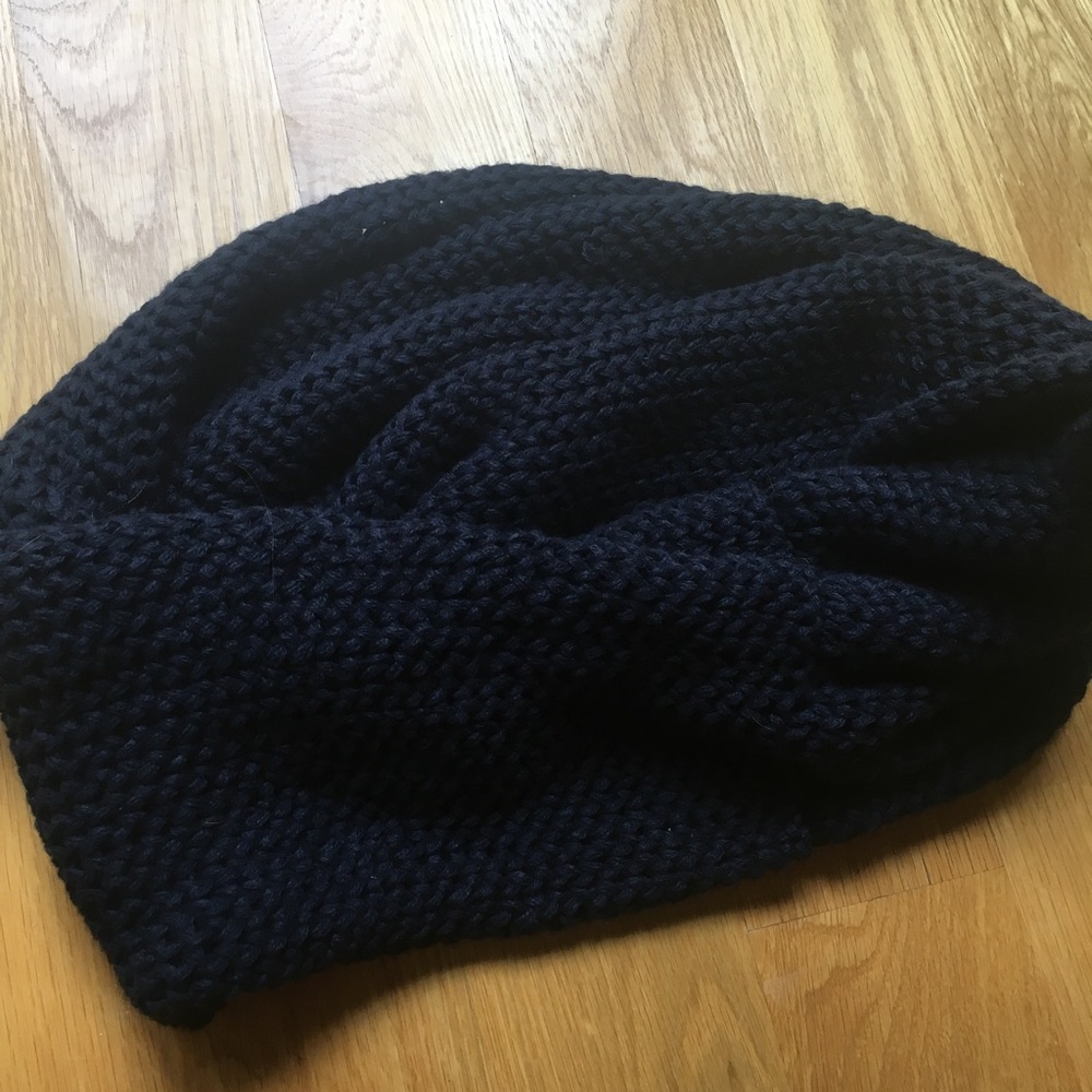 J Crew infinity scarf, navy