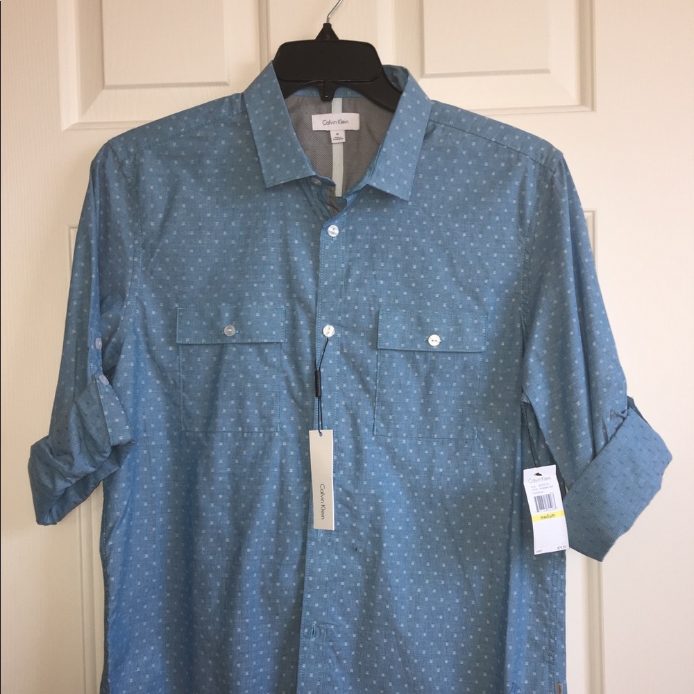 NWT Calvin Klein Button Down Shirt