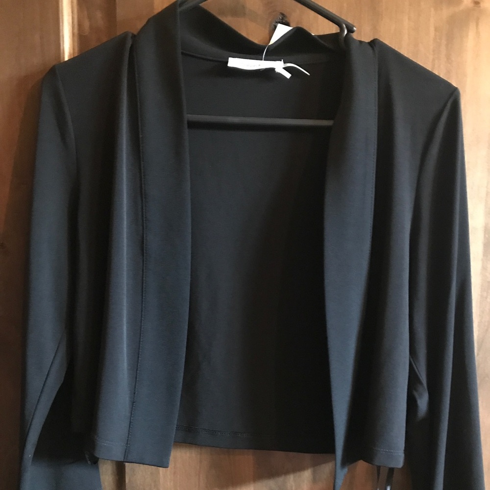 Black Calvin Klein dress jacket