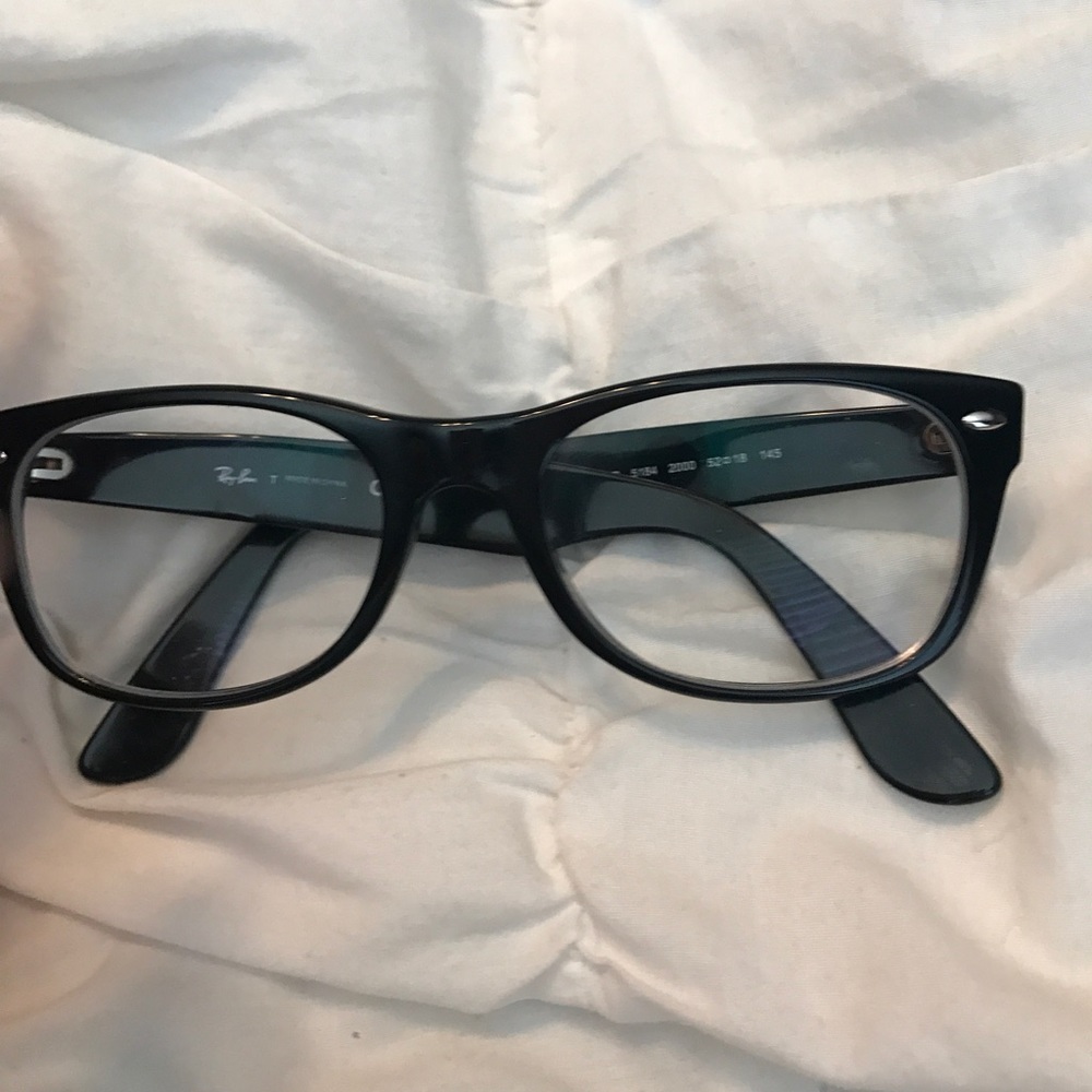 prescription reading raybans (CAN POP OUT LENSES)