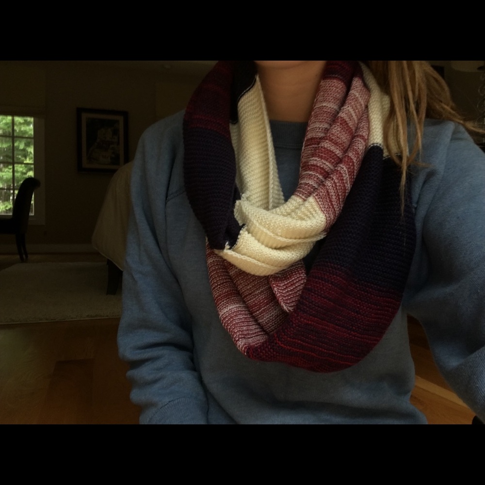 Fall infinity scarf