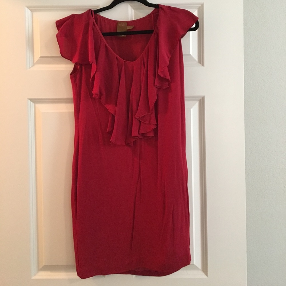 Red dress