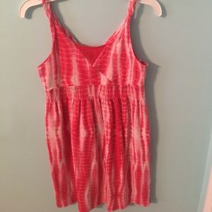 Casual tie-dye dress