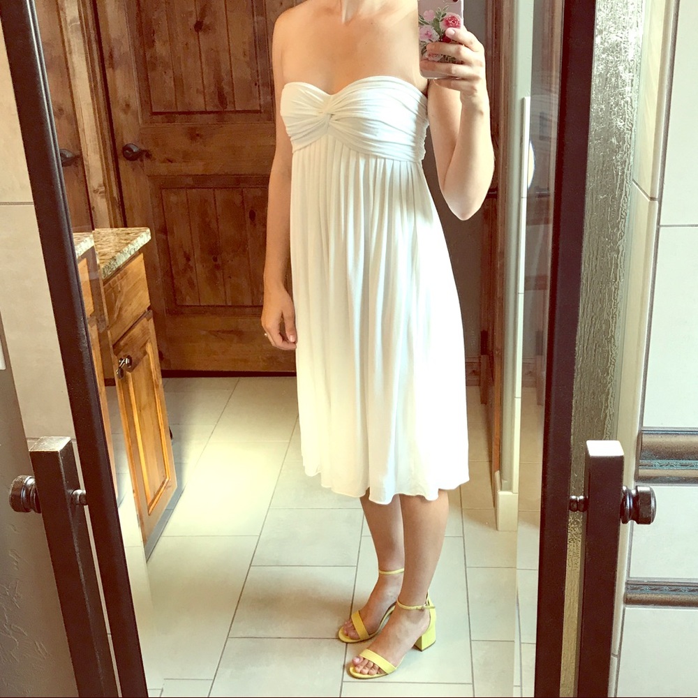 Tricky Threads White sleeveless dress