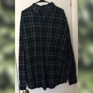 Flannel button down