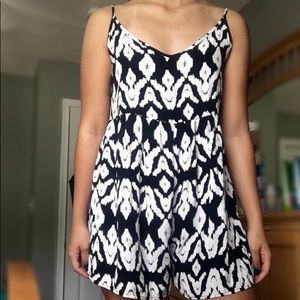 Printed Romper