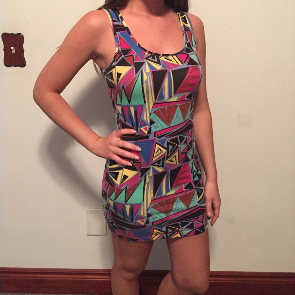 Forever 21 Multicolored bodycon dress