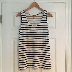 Asos Maternity Navy Striped Tank - SZ 8