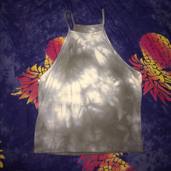 Brandy Melville Tops - brandy blue tye dye tank