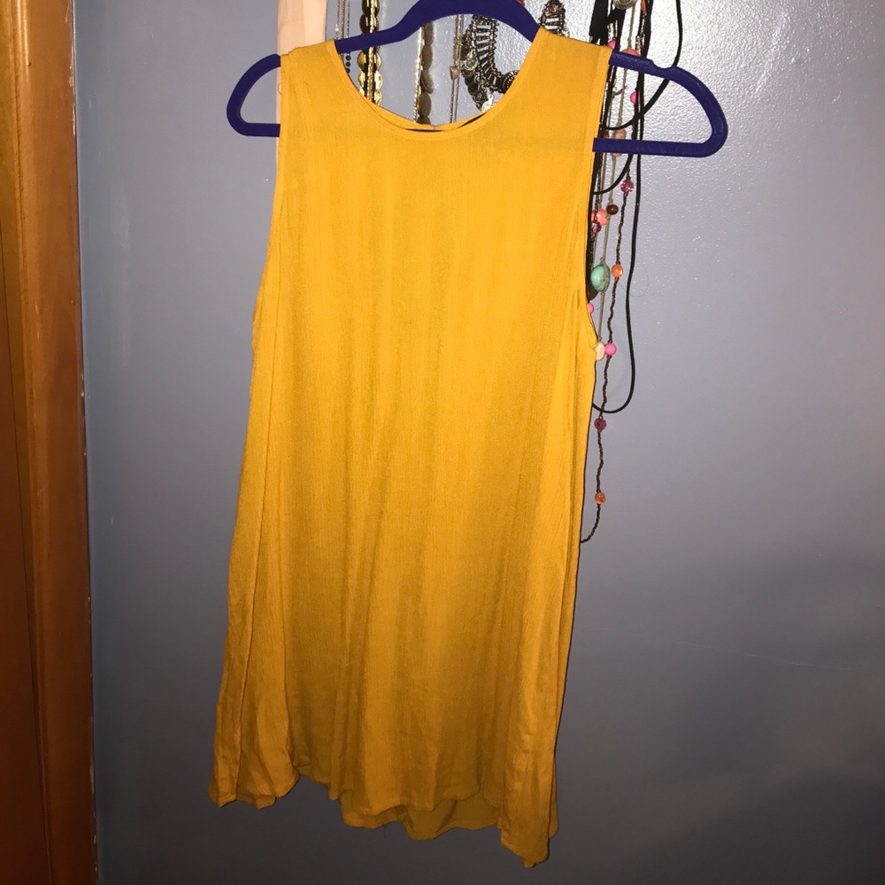 Forever 21 Yellow shift dress