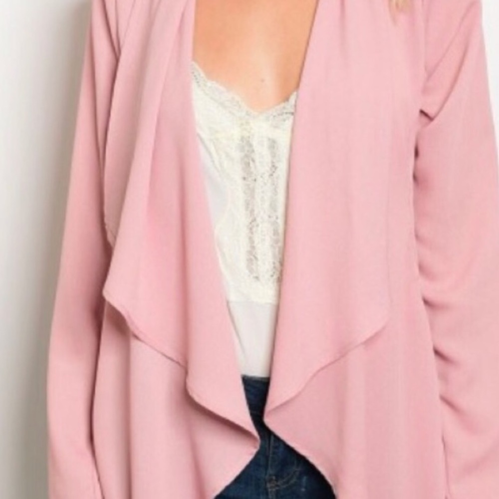🎉TODAY ONLY SALE🎉 Blush Cardigan - Picture 2 of 4