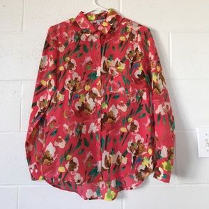 🎉HP🎉Floral Button Down