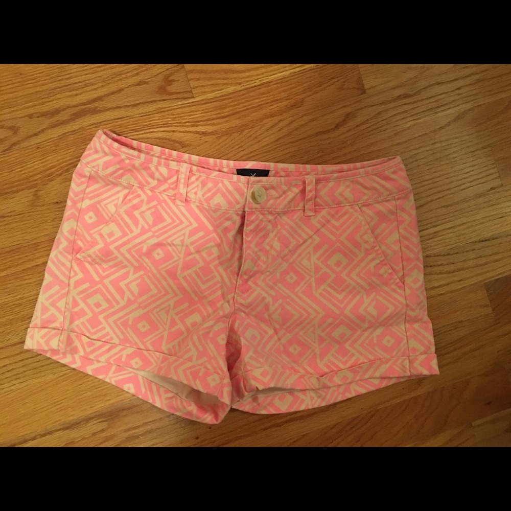 American Eagle 😍 Midi Stretch Twill Shorts Sz 8