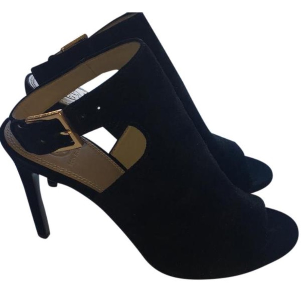 Tory Burch Brittania Black Booties