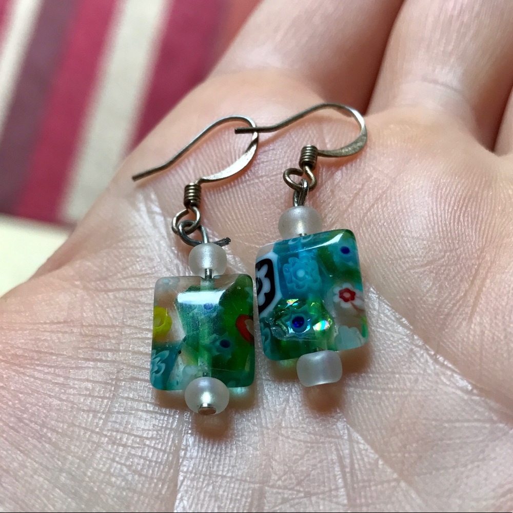 Cute colorful earrings