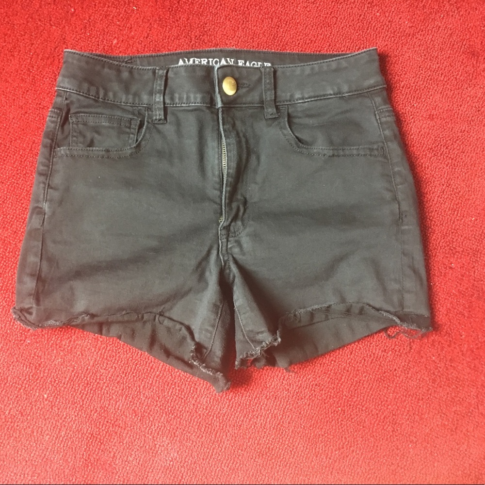 AEO Sateen X Hi Rise Shortie