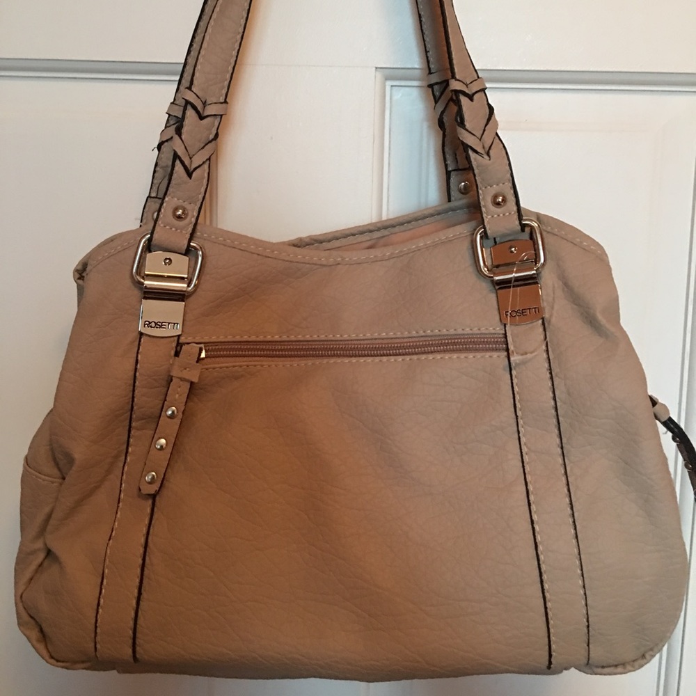 NWOT light tan bag