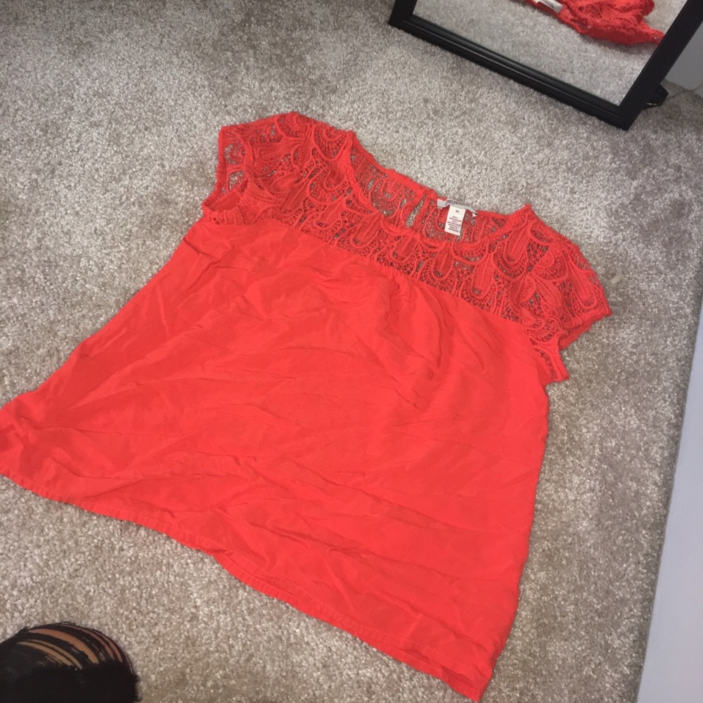 Orange Arizona blouse