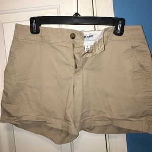 Khaki shorts