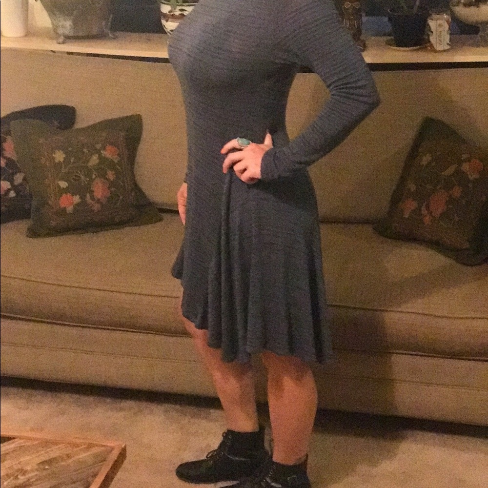 Blue heather ultra soft sweater dress!