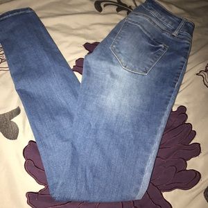 Light blue jeans