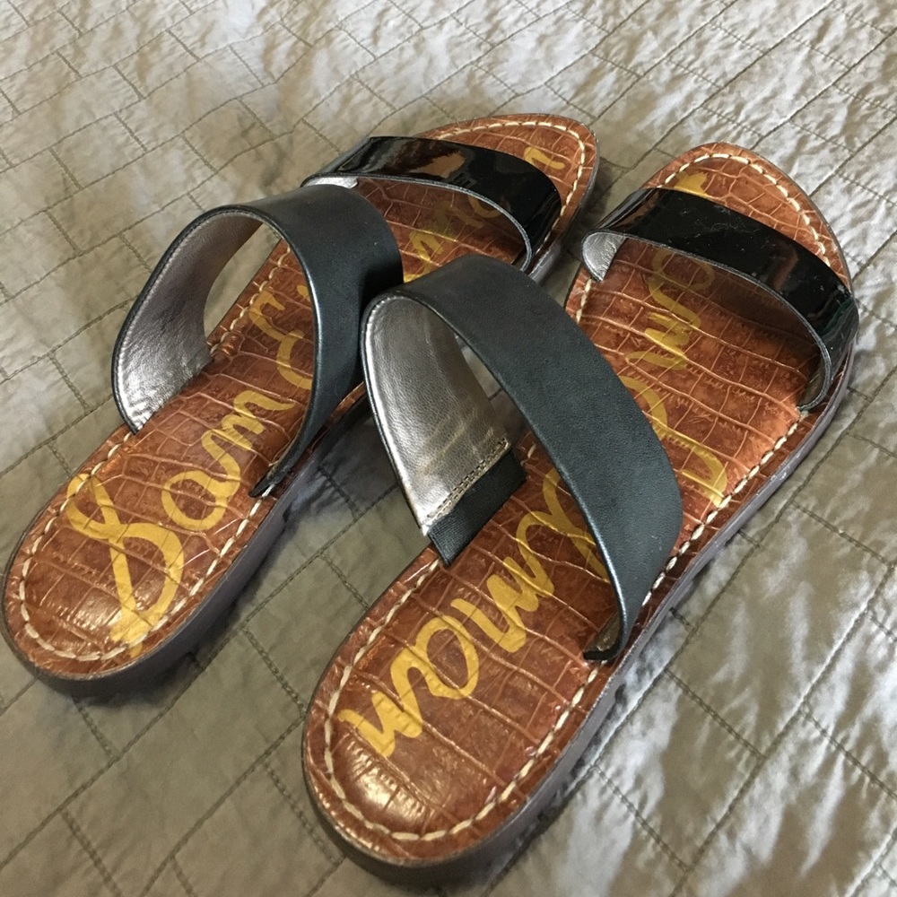 Sam Edelman Krista flat sandal in black