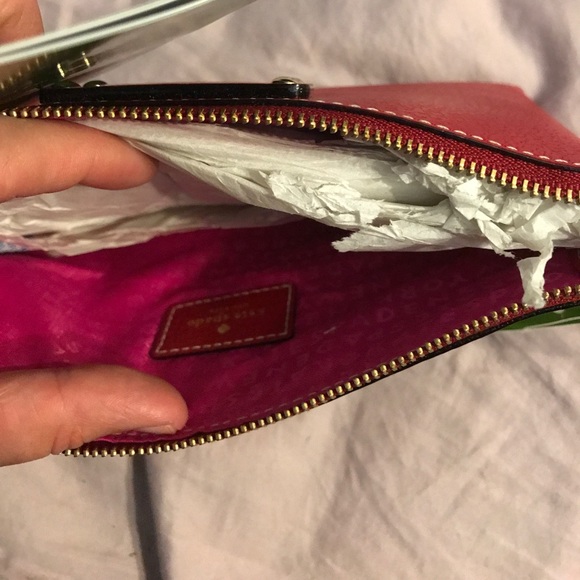 Kate Spade Linet Wellesley pill box red - Picture 4 of 5