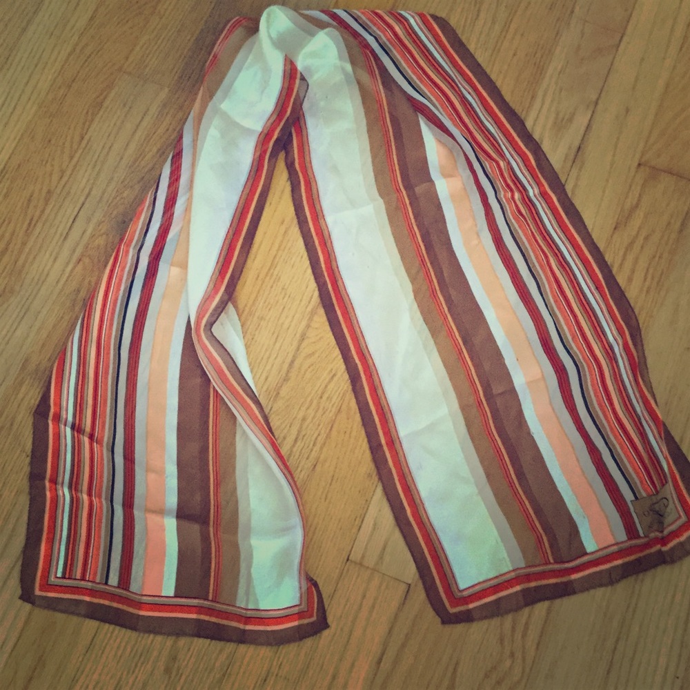 Oscar de la Renta Silk Scarf