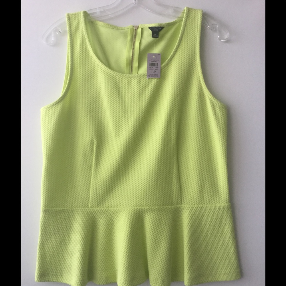 Lime green top never worn