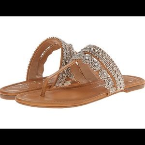 Jessica Simpson Crystal Flats