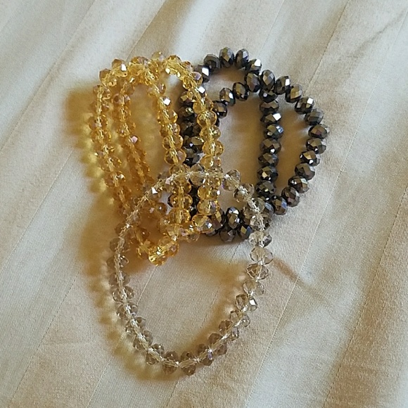 Stackable beaded bracelets - Picture 7 of 7