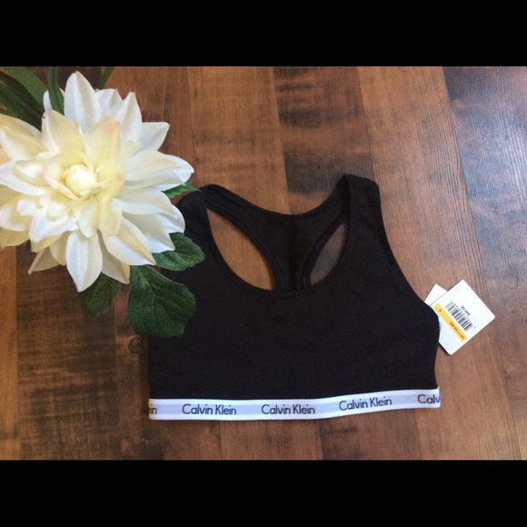 Calvin Klein black bralette - Picture 3 of 5