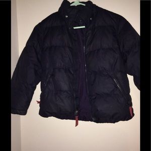 Lands End Kids Blue Down Winter Jacket