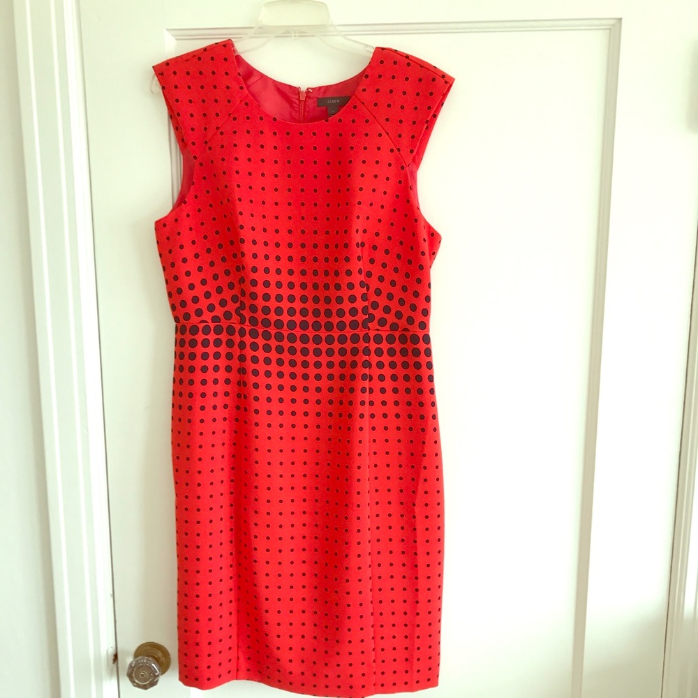 Polka dot Jcrew dress