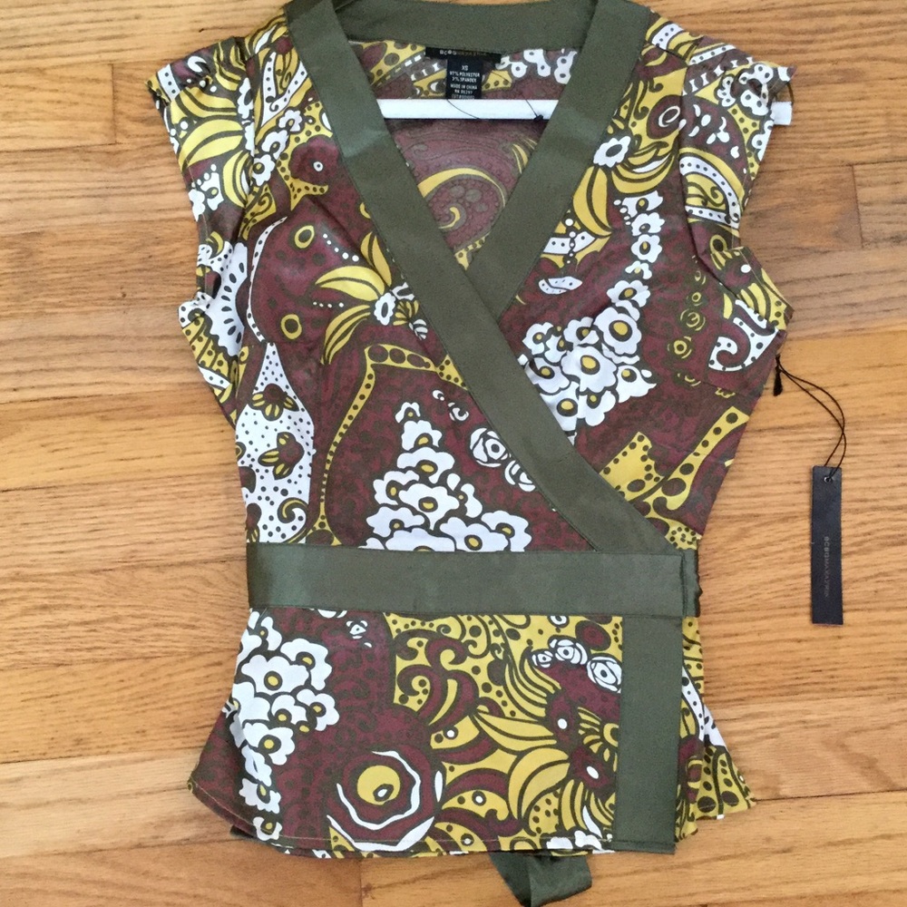 BCBG Maxazria blouse XS