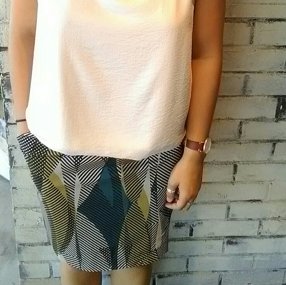 Skunkfunk Ania Abstract Skirt