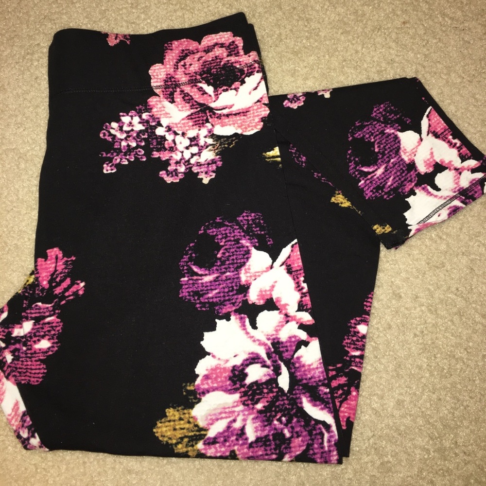 Flower leggings