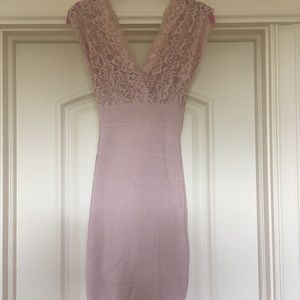Bebe Bandage Dress Size:XS