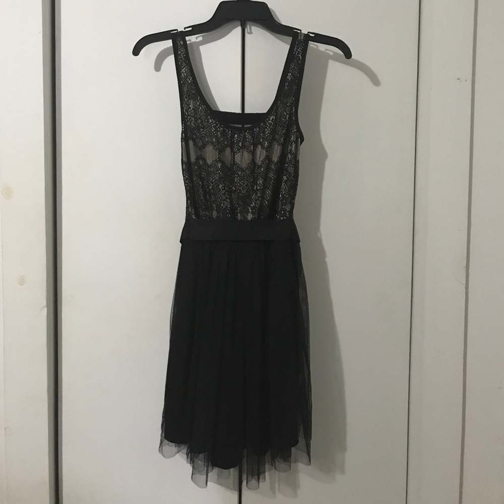 Wet Seal Lace & Tulle Dress