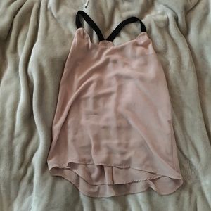 Off light pink blouse