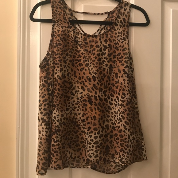 Cheetah Top - Picture 1 of 4