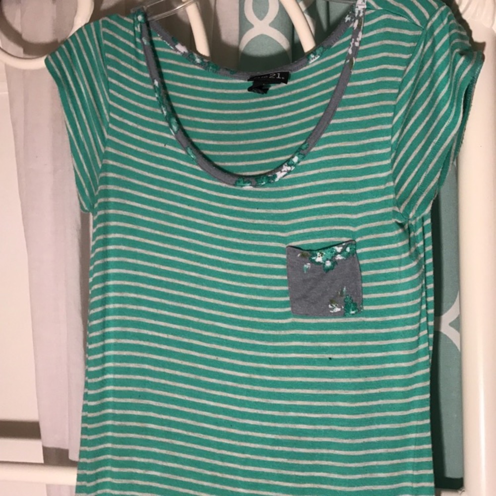 Striped & Floral Rue 21 Shirt