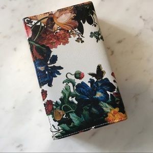 Anthropologie floral clutch