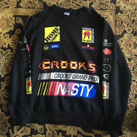 Crooks & Castles Crewneck - Picture 1 of 3