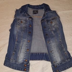 Denim vest